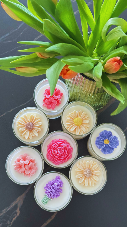 świeca sojowa lawenda prezent dla kobiety Solivya świeca wiosenna