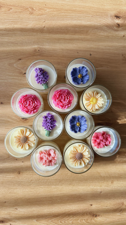 świeca zapachowa w szkle jaśmin Solivya Art Essence do sypialni i domu